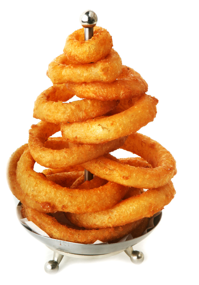 Onion ring tower